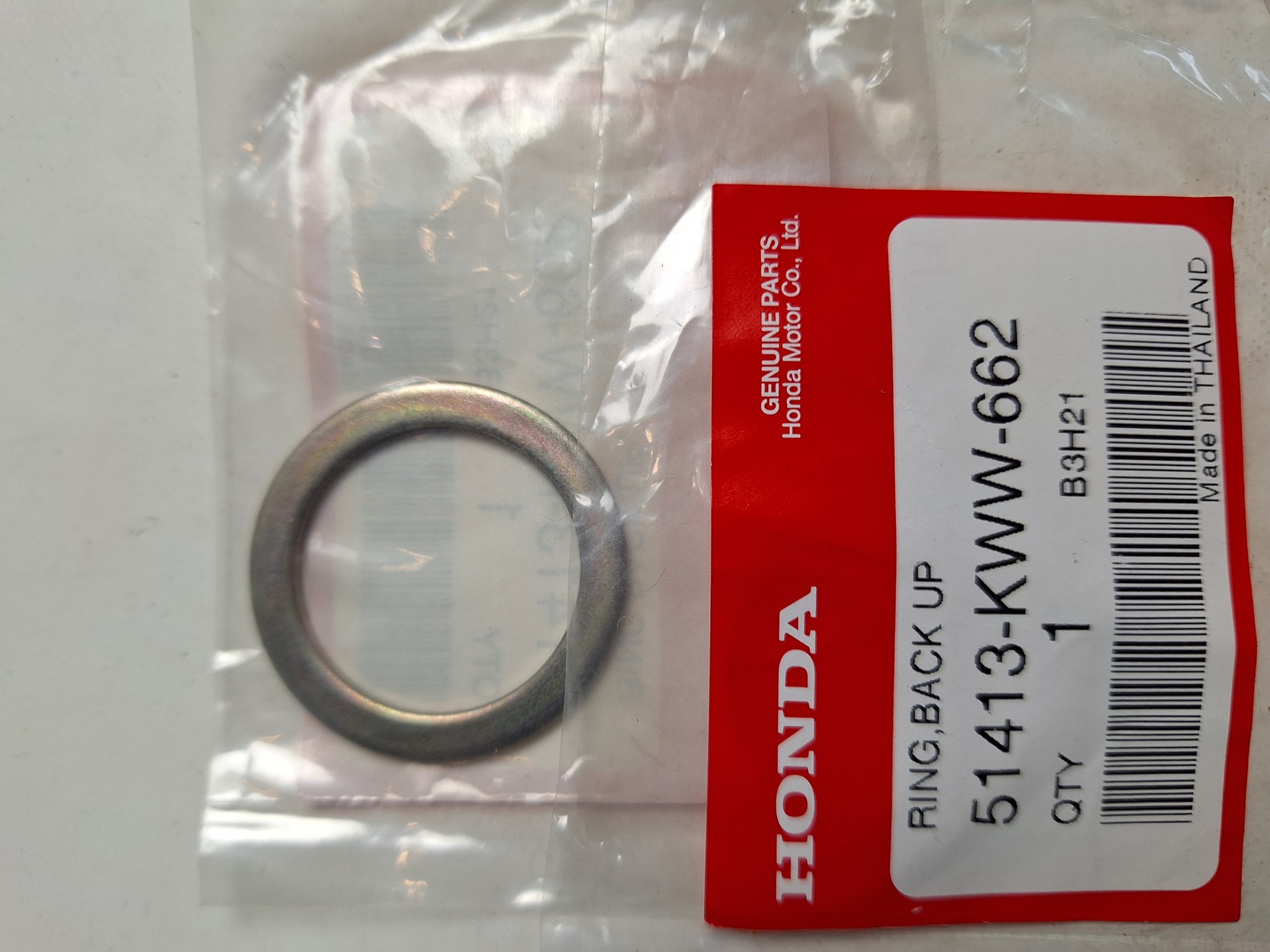 Picture of RING,BACK UP  51413-KWW-662  